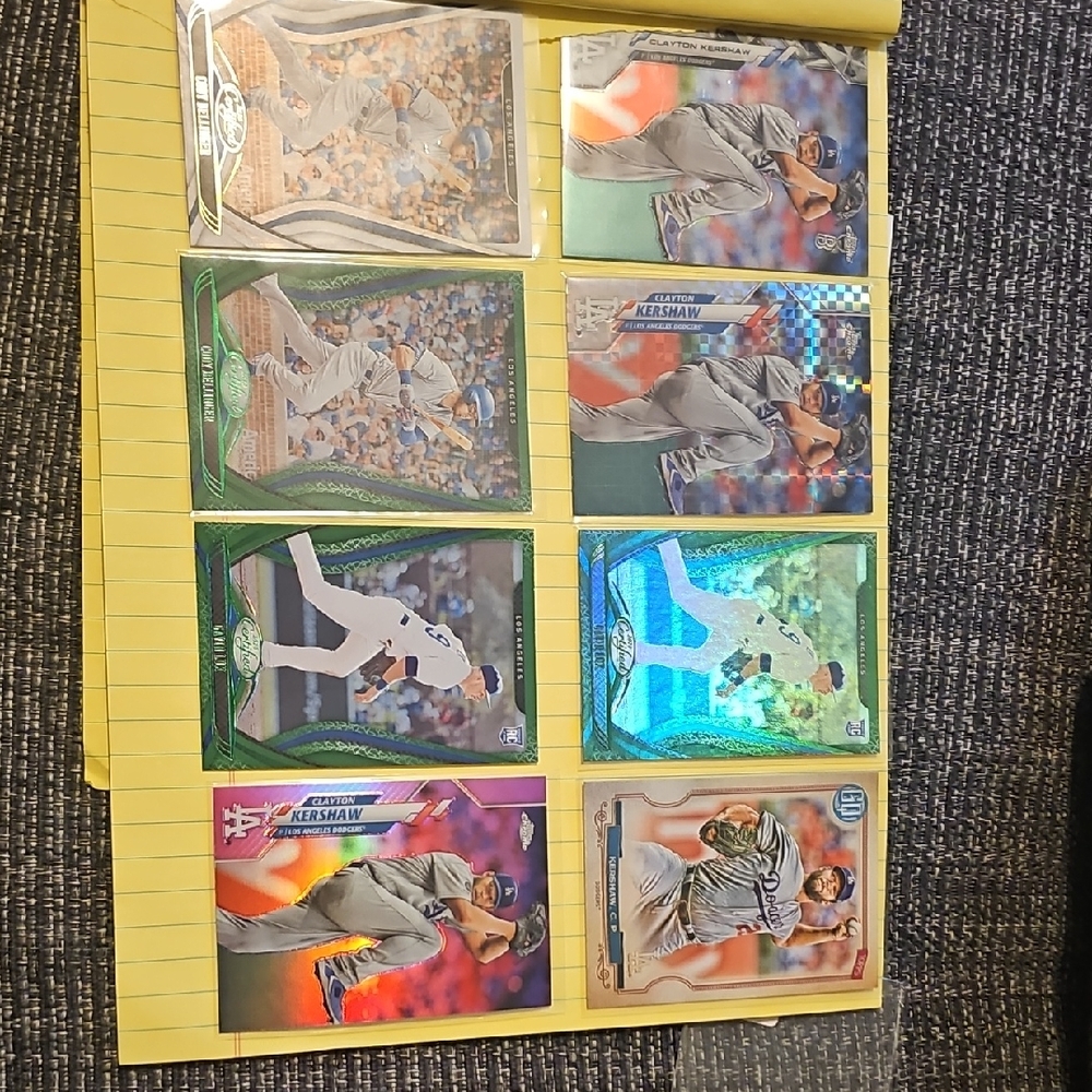 Baseball Trading Cards Collection